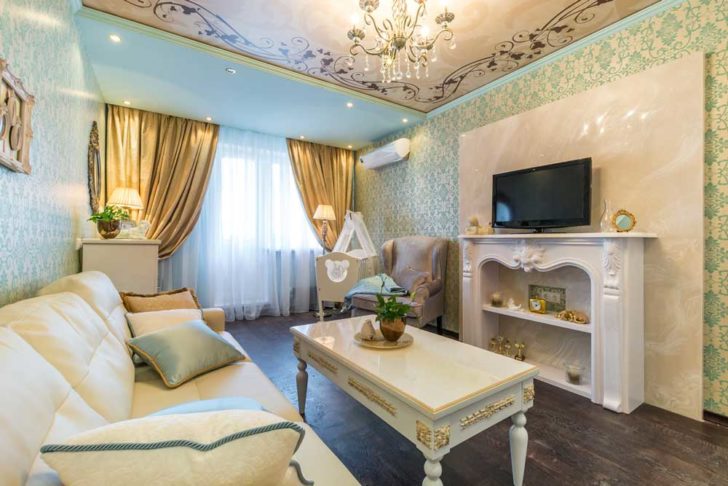 Дизайн інтер'єру вітальні 23 - Max Home дизайн вітальні