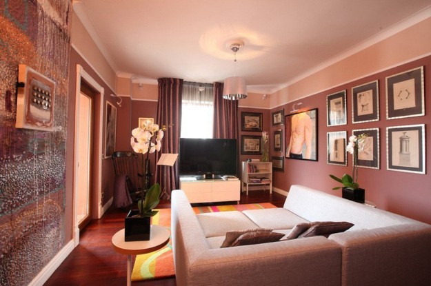 Дизайн інтер'єру вітальні 26 - Max Home дизайн вітальні