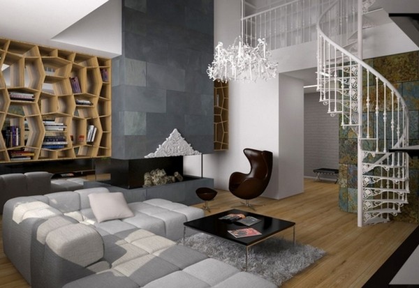 дизайн інтер'єру котеджів