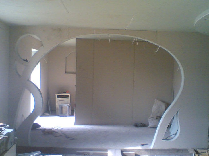 Дизайн арки для кухні з фотографіями 14 - Max Home арка в інтер'єрі кухні