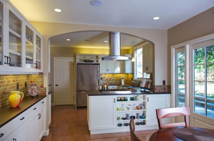 Дизайн арки для кухні з фотографіями 16 - Max Home арка в інтер'єрі кухні