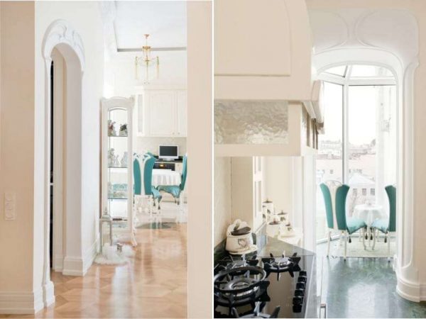 Дизайн арки для кухні з фотографіями 20 - Max Home арка в інтер'єрі кухні