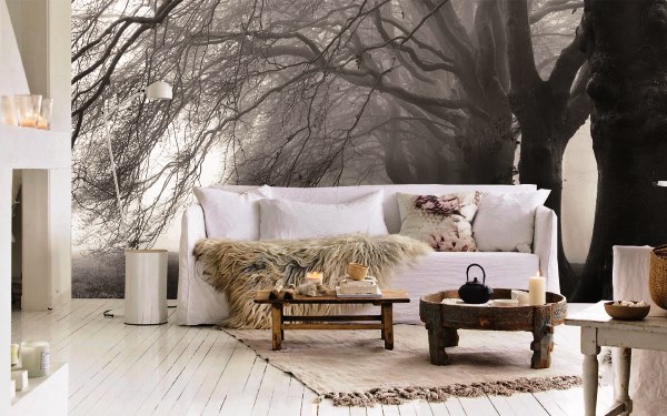 фотошпалери 3D в інтер'єрі