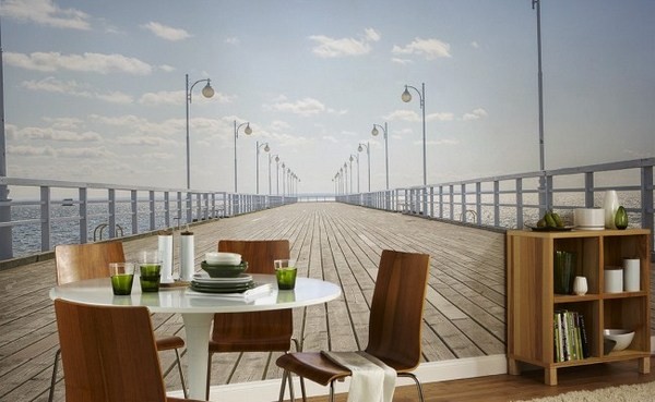 фотошпалери 3D в інтер'єрі