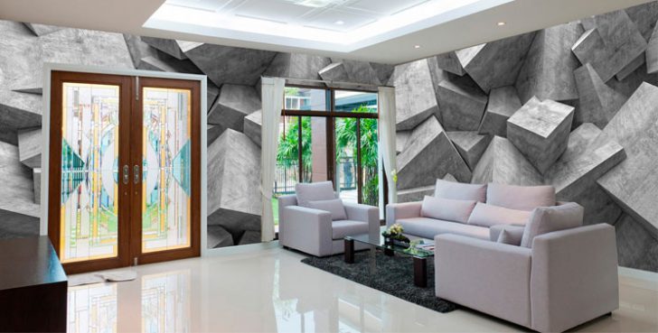 фотошпалери 3D в інтер'єрі