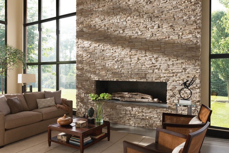 Штучний камінь в інтер'єрі вітальні: дизайнерські прийоми оздоблення та декору 24 - Max Home Штучний камінь в інтер'єрі вітальні: дизайнерські прийоми оздоблення та декору 23 - Max Home