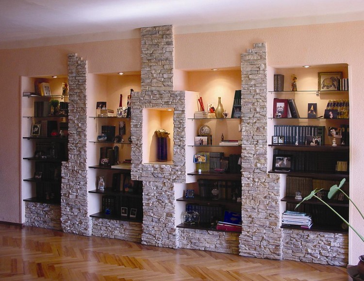 Штучний камінь в інтер'єрі вітальні: дизайнерські прийоми оздоблення та декору 28 - Max Home Штучний камінь в інтер'єрі вітальні: дизайнерські прийоми оздоблення та декору 27 - Max Home