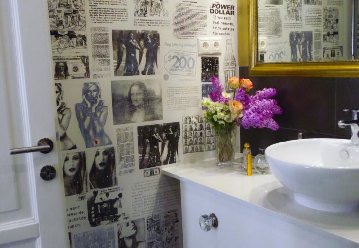 Якими шпалерами поклеїти ванну кімнату 8 - Max Home шпалери в інтер'єрі ванної