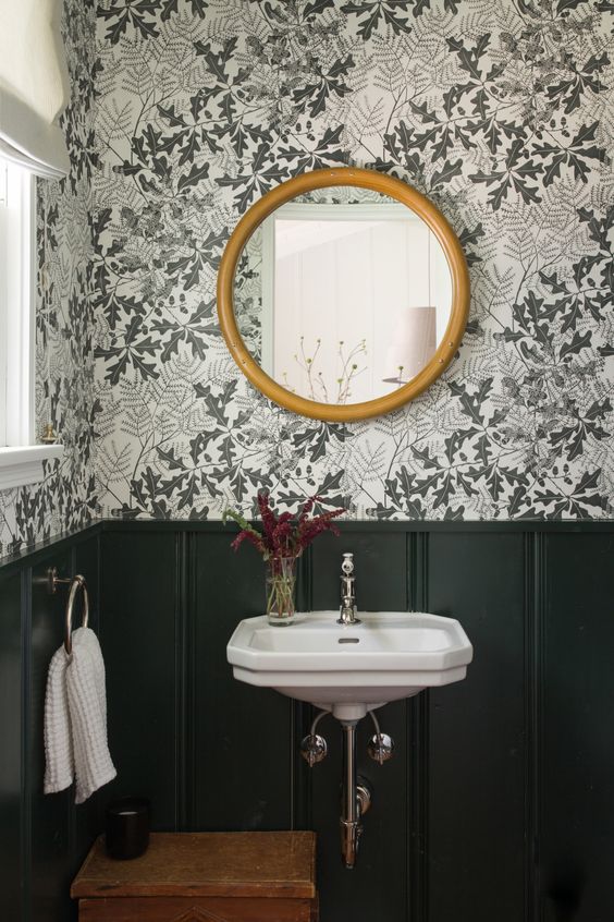 Якими шпалерами поклеїти ванну кімнату 14 - Max Home шпалери в інтер'єрі ванної