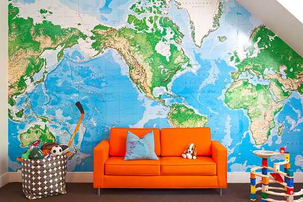 Карти в інтер'єрі