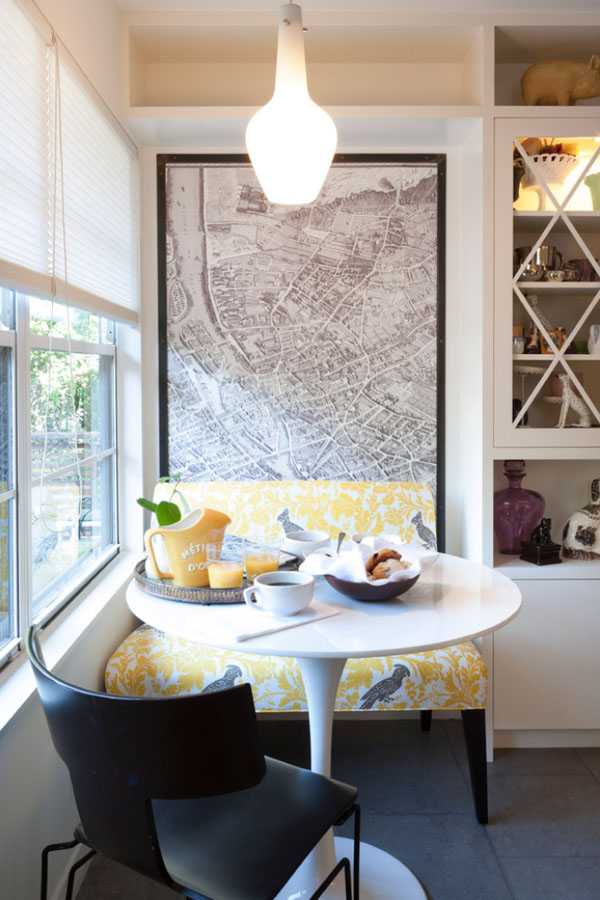 Декорування стін картами 16