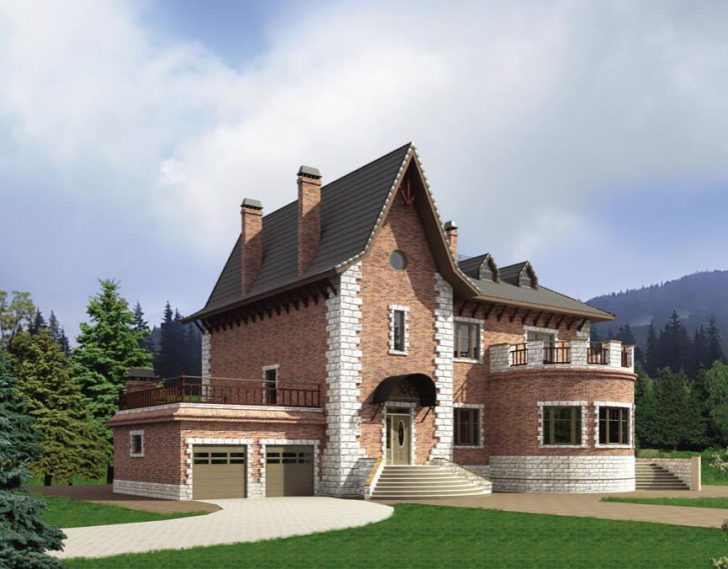 Цегляні будинки у сучасному стилі 5 - Max Home цегляний будинок