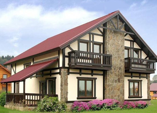 Цегляні будинки у сучасному стилі 20 - Max Home цегляний будинок