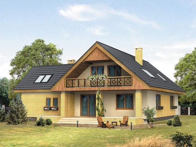 Цегляні будинки у сучасному стилі 28 - Max Home цегляний будинок