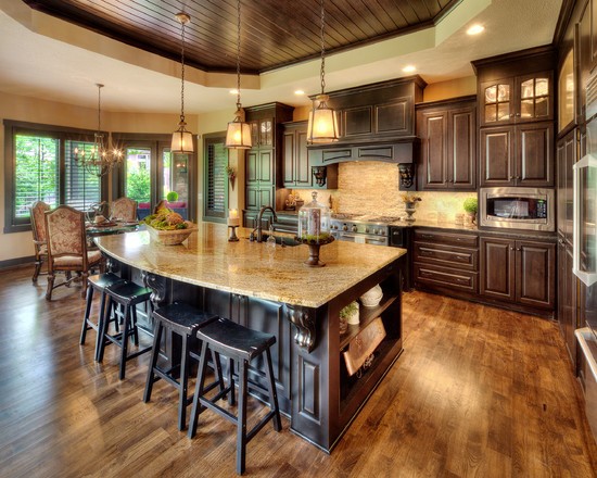 кухні коричневого кольору