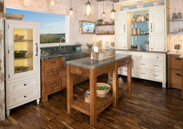 кухні коричневого кольору