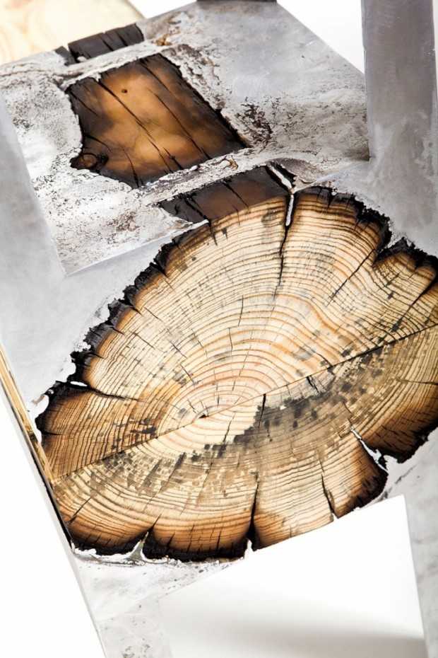 Лавки з алюмінію та дерева 6 Лавки з алюмінію та дерева 6