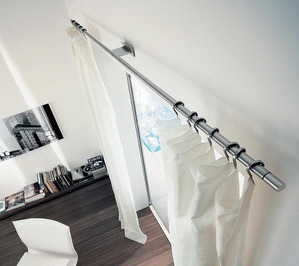 Настінні карнизи в оформленні інтер'єру, секрети вибору 24 - Max Home настінний карниз для штор