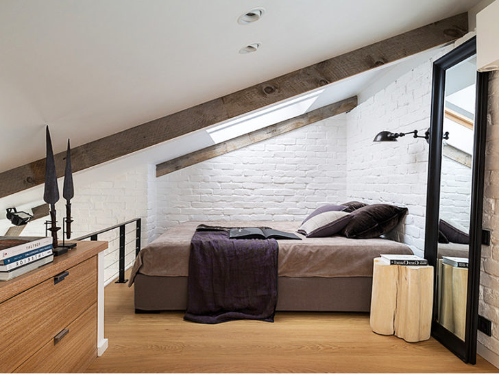 Облаштування натяжних стель у мансардах 4 - Max Home натяжні стелі на мансарді