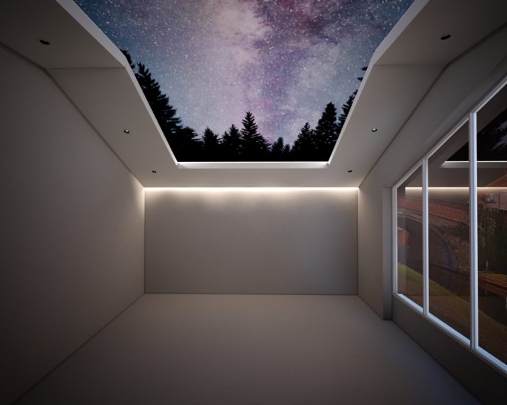 Облаштування натяжних стель у мансардах 14 - Max Home натяжні стелі на мансарді