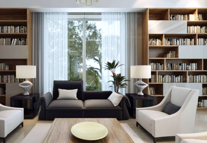 Оформлення та дизайн домашньої бібліотеки в інтер'єрі 28 - Max Home інтер'єр домашньої бібліотеки