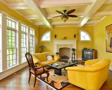 Позитивна вітальня у жовтих тонах 81 - Max Home вітальня у жовтих тонах