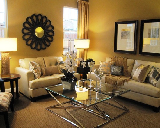 Позитивна вітальня у жовтих тонах 2 - Max Home жовта вітальня