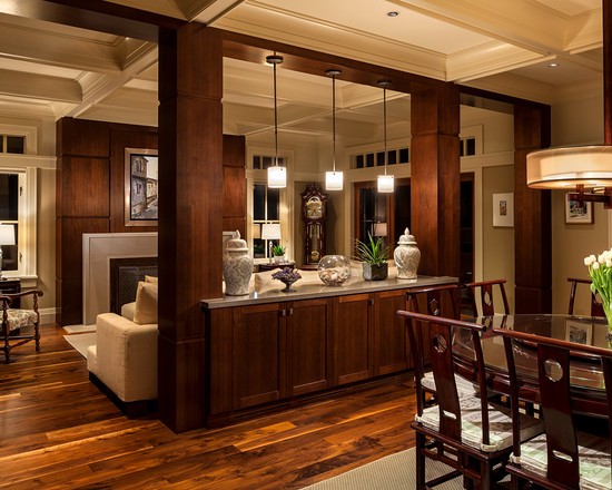 дизайн столової вітальні