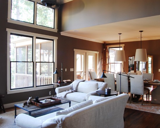 дизайн столової вітальні