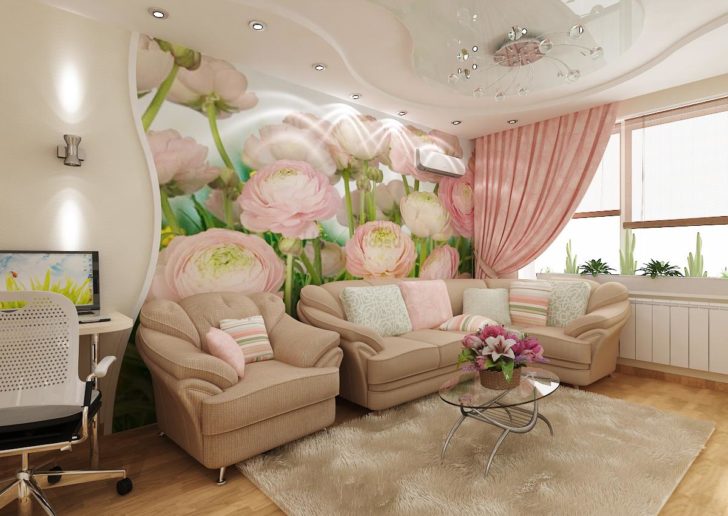 Сучасний дизайн шпалер для вітальні 39 - Max Home шпалери для вітальні