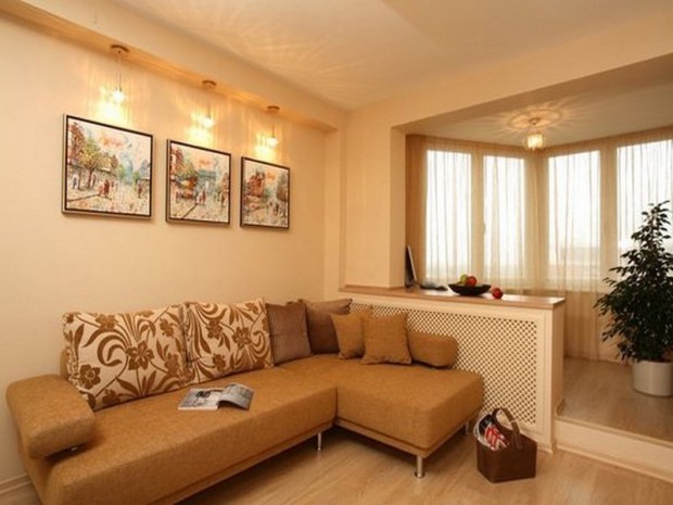 дизайн спальні з балконом