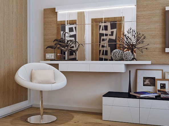 Туалетний столик в інтер'єрі спальні 16 - Max Home туалетний столик для спальні