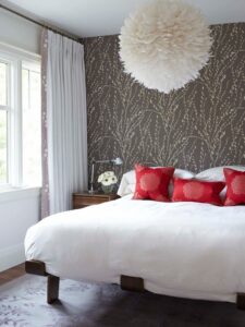 Заколисуюча пишнота шпалер у спальню