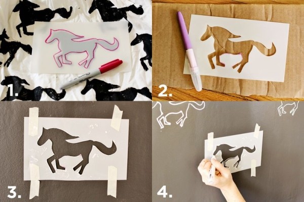 трафарети для декору