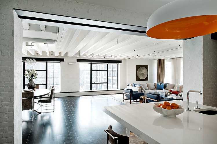 Лофт у біло-чорних тонах Лофт у біло-чорних тонах