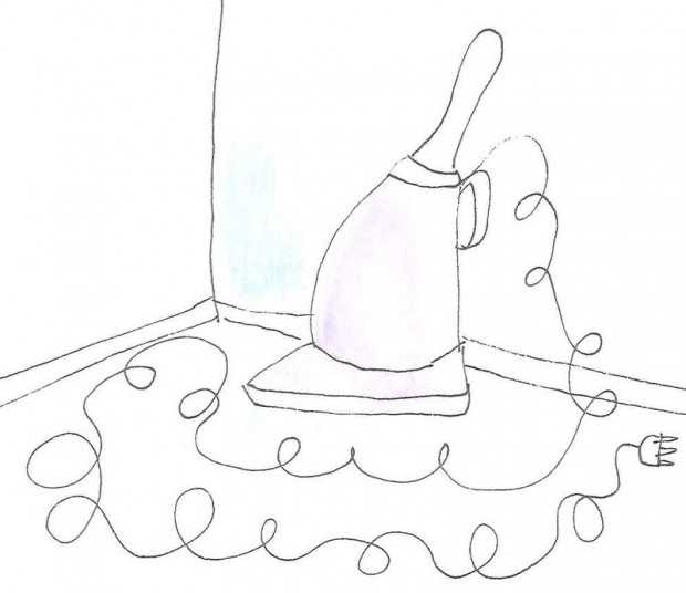 Ілюстрація пилососу Ілюстрація пилососу