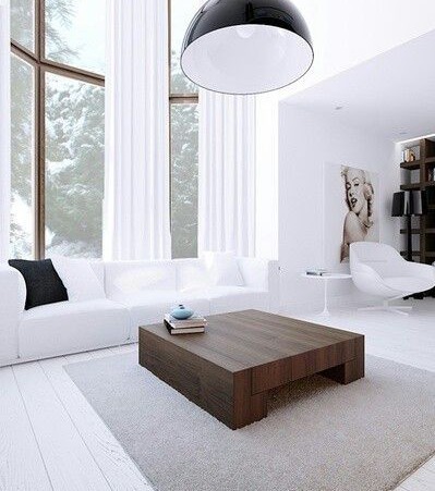 Журнальний столик в інтер'єрі 23 - Max Home Журнальний столик в інтер'єрі